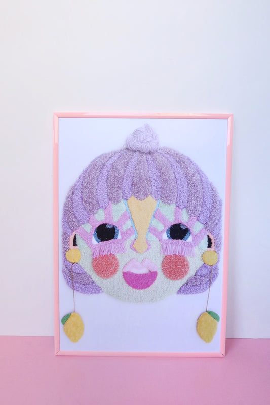 Pastel Girl - Sommer Treat - A3 & 50x70 - Limited Edition
