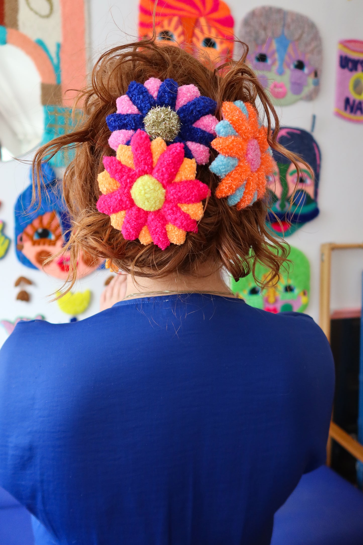 Flower Accessorie orange/pink/blue