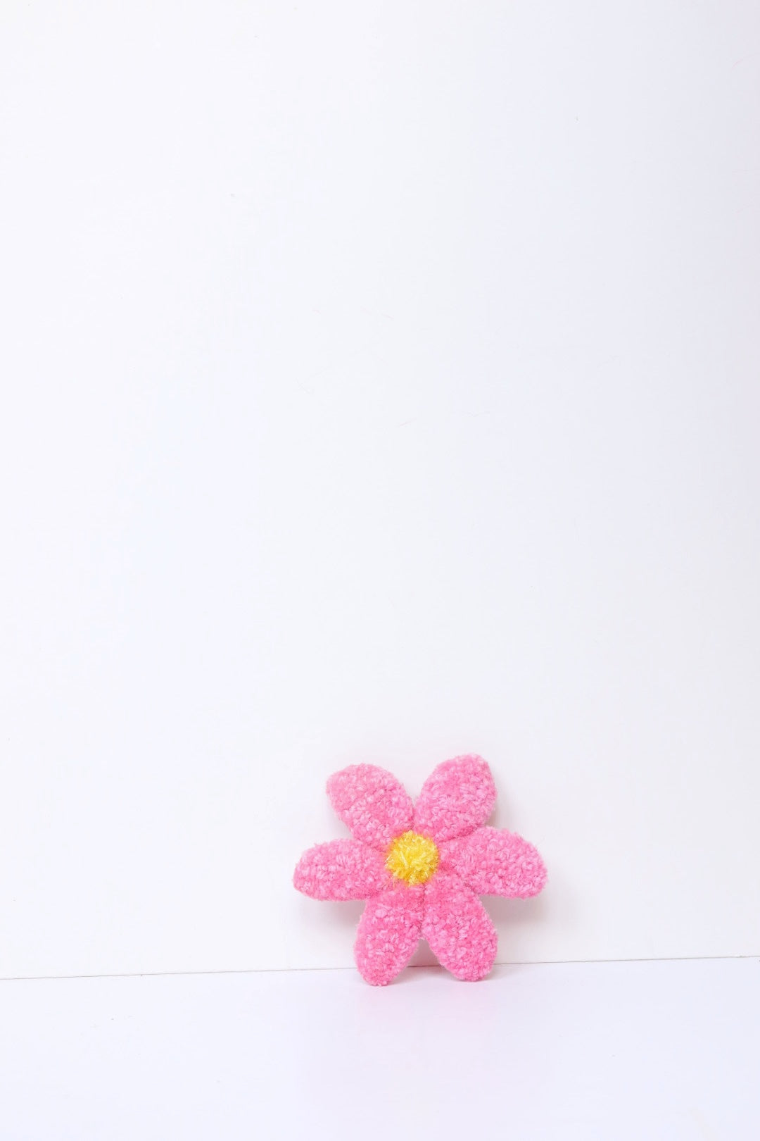 Daisy - Håndlavet Hårspænde i Pink & Gul
