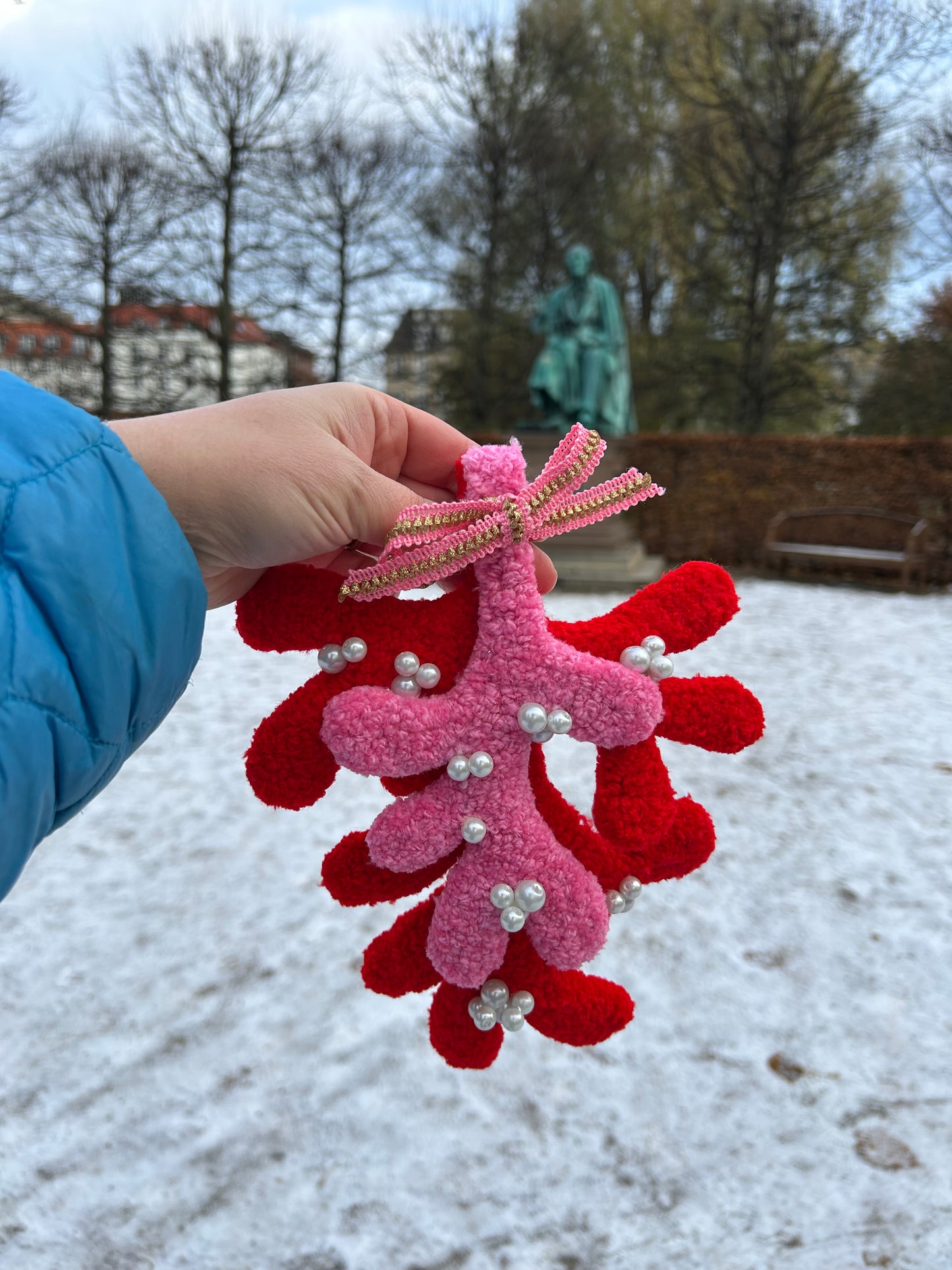 Custom Mistletoe - Handmade Tufted Decoration
