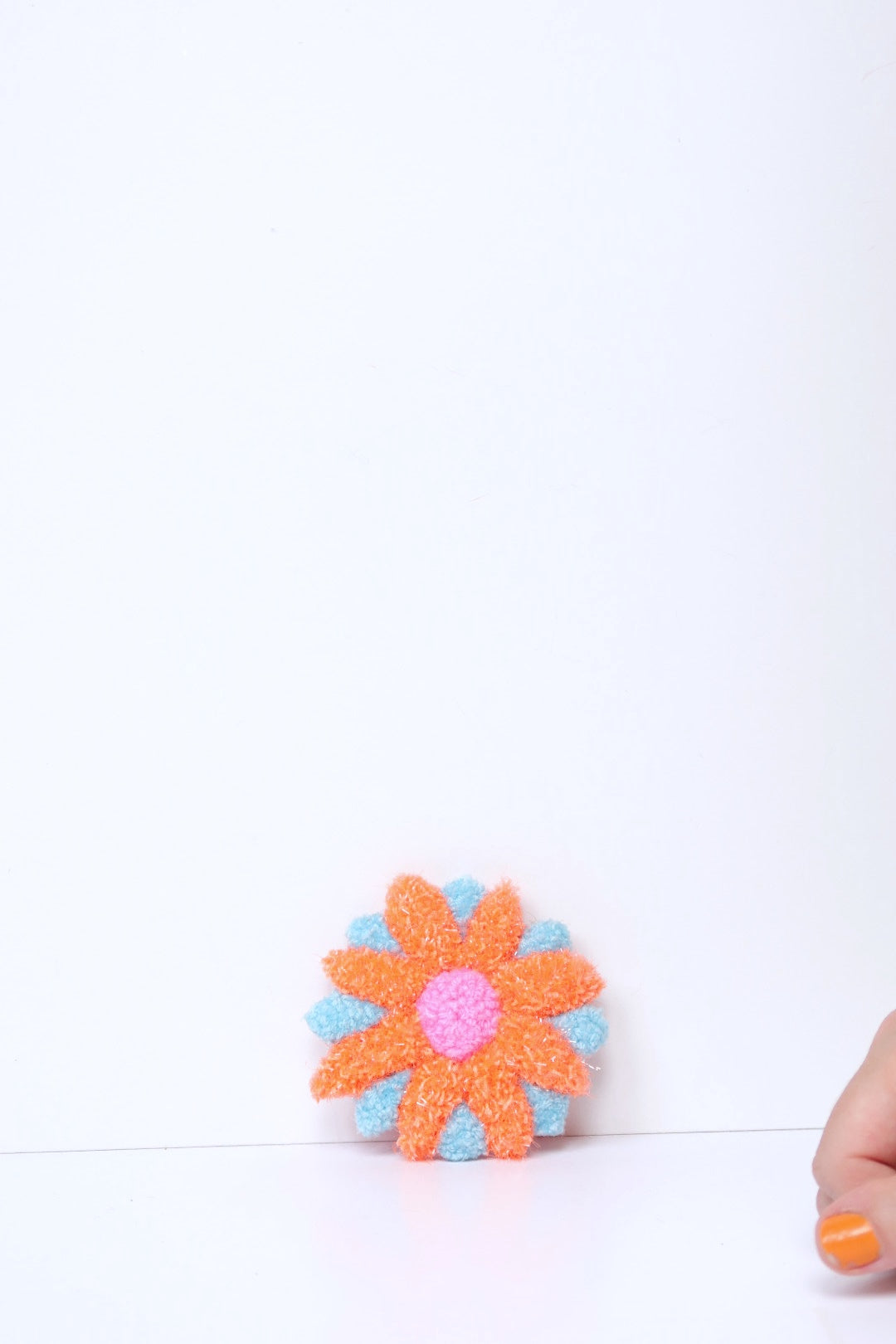Flower Accessory - Orange, Pink & Yellow