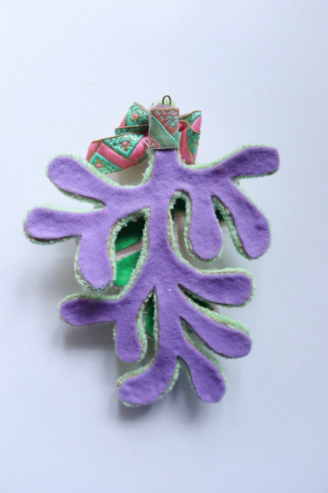 Mistletoe - Soft Pastels - Handmade Tufted Decoration