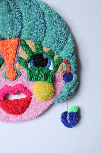 Lilja - Textile Mask in Vibrant Colors