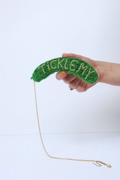Tickle my Pickle - Playful Textile Art