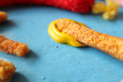 Eat Me - Tufted Sausage in Reclaimed Frame