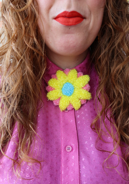 Flower Accessorie yellow/blue/pink