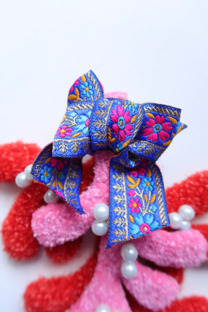 Mistletoe - Red & Pink - Handmade Tufted Decoration