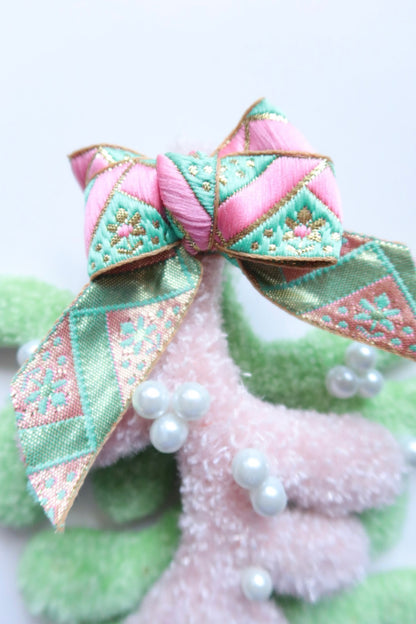 Mistletoe - Soft Pastels - Handmade Tufted Decoration