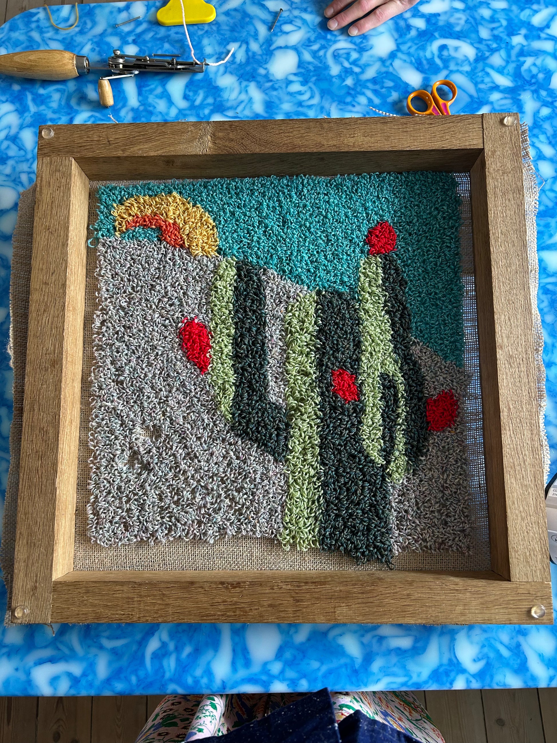 Finished piece from workshop