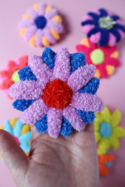 Flower Accessorie blue/pink/red