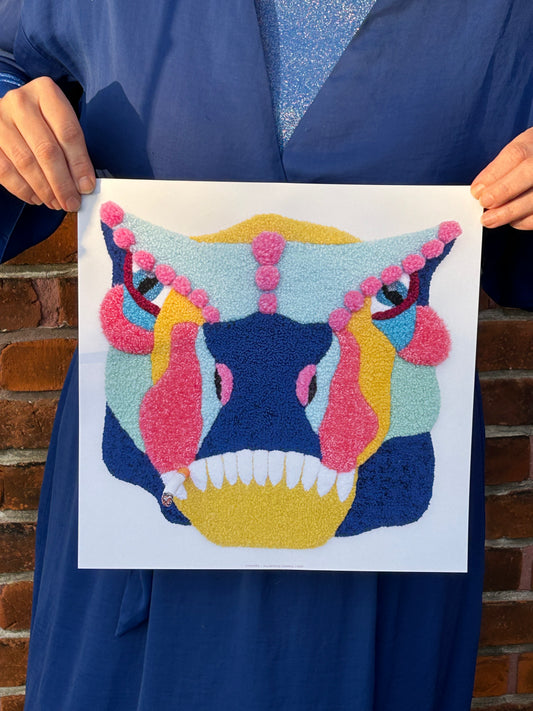 Support Poster T-Rex