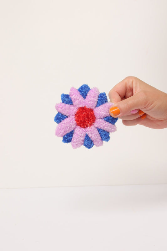 Blomster Accessory - Blå, Pink & Rød