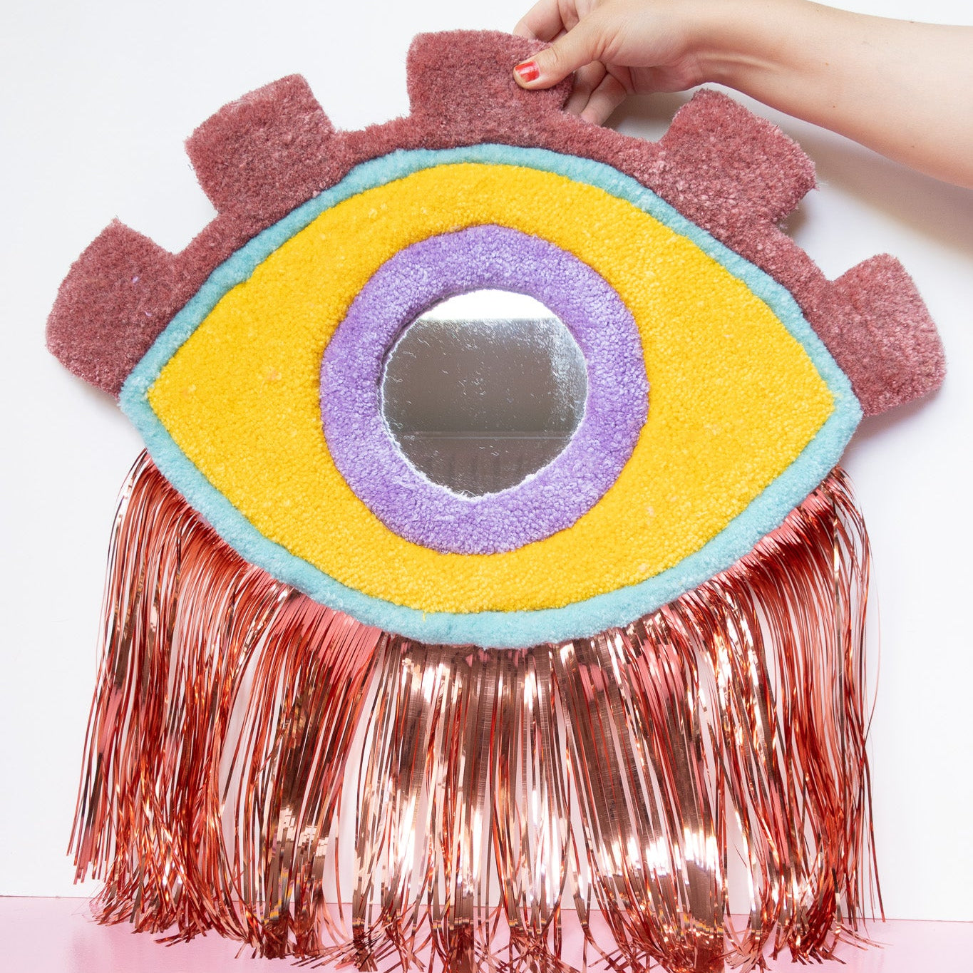 Medium Eye Mirror No 7. - ready to ship