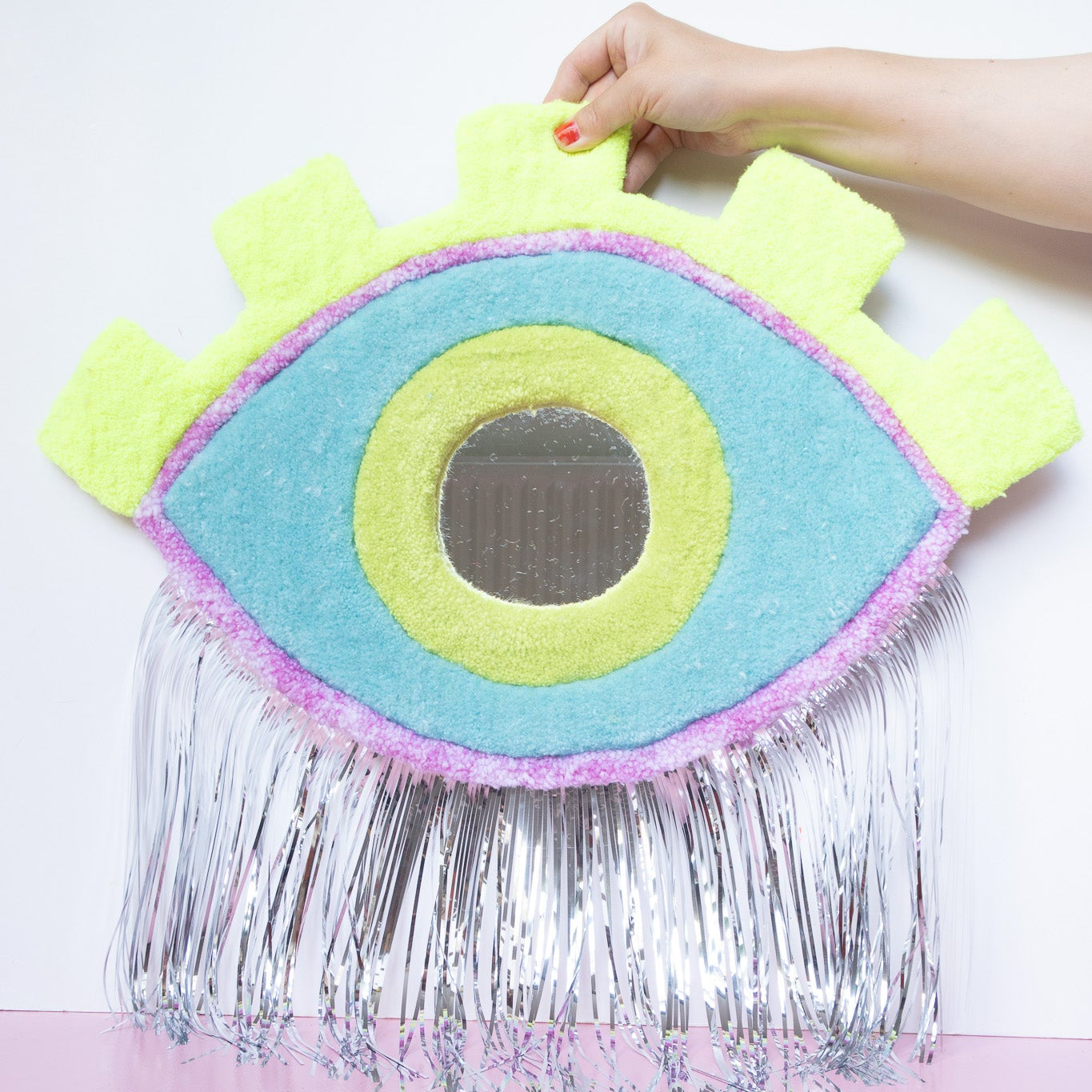 Medium Eye Mirror No 6. - ready to ship