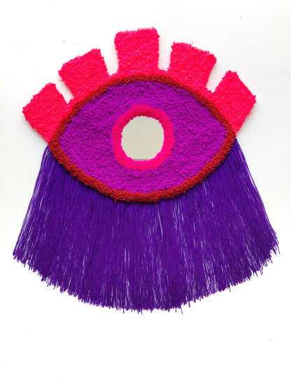 Small Eye Mirror #bright purple